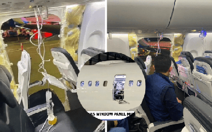 Phát hiện gây sốc về loạt máy bay Boeing sau vụ máy bay chở 177 người bung mảng lớn giữa không trung