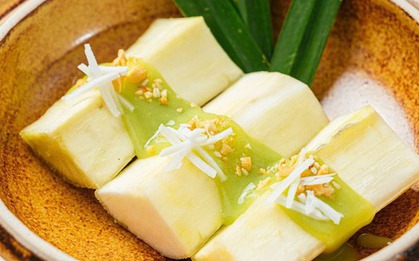 Công thức làm sắn hấp cốt dừa dẻo thơm