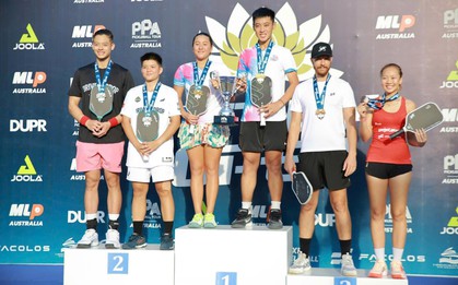 Team D-Joy giành hàng loạt huy chương tại giải đấu pickleball PPA Tour Australia - Việt Nam Open 2024