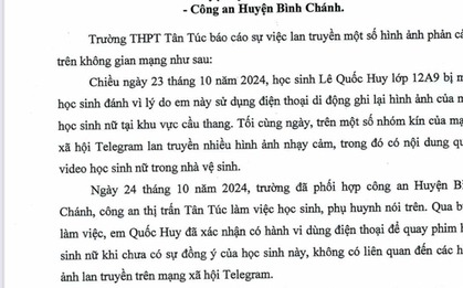 Vụ hàng ngàn clip nữ sinh bị quay lén trong nhà vệ sinh: Trường mời 1 học sinh lên làm việc