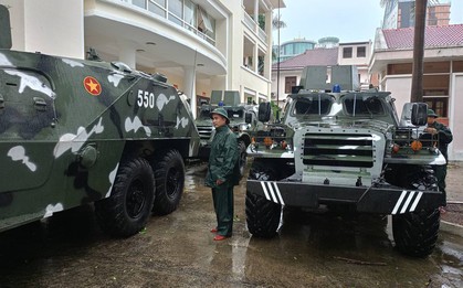 Đà Nẵng huy động 4 xe thiết giáp, lập Ban chỉ huy tiền phương ứng phó bão Trà Mi