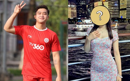 Lộ nhan sắc thật của bạn gái cầu thủ điển trai nhất nhì U23 Việt Nam, trên mạng "flex" vóc dáng sexy, ngoài đời liệu có khác?