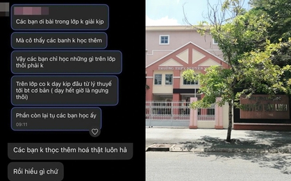 Cô giáo bị tố nhắn tin "gợi ý" học sinh đi học thêm giải thích gì trong bản tường trình?