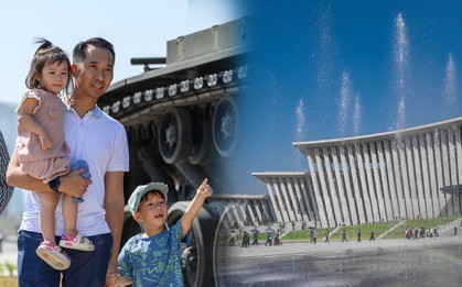 Người dân thủ đô nô nức đến chiêm ngưỡng Bảo tàng quân sự "khủng" nhất Việt Nam trong ngày đầu tiên mở cửa