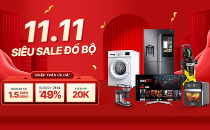 Sale 11/11: Loạt deal đồ gia dụng giảm giá kịch sàn ngày độc thân
