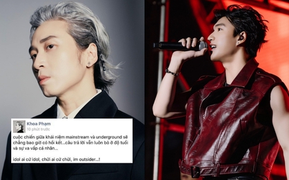 Karik sửa status 3 lần giữa đêm, xưng "mày - tao" khi có người hỏi về rapper diss HIEUTHUHAI