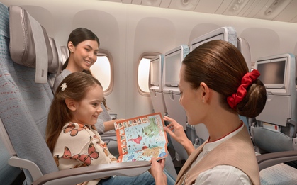 Với Emirates: Du lịch cùng con chỉ còn là “chuyện nhỏ”