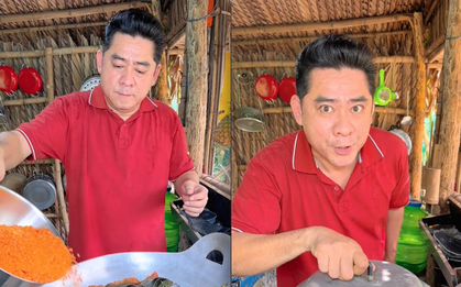 Nam diễn viên là "hiện tượng" nấu ăn trên TikTok tiếp tục được gọi là "vựa muối" bởi cách trả lời fan
