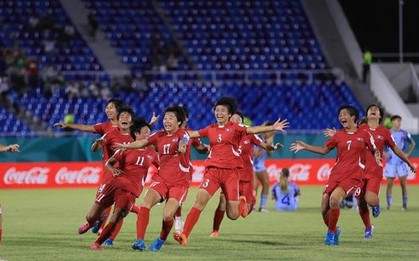 Bóng đá nữ Triều Tiên đứng trên đỉnh U17 thế giới