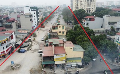 Hình hài 'kỳ dị' tuyến đường Vành đai 2,5 qua Hoàng Mai