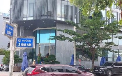 Hàng chục công an có mặt, phong tỏa trước trụ sở Công ty TNHH Tư vấn đầu tư GFDI
