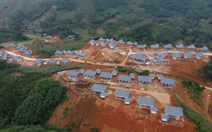 ẢNH: Khu tái định cư Làng Nủ gấp rút chuẩn bị 'về đích', ngày khánh thành đang đến rất gần