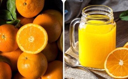 Uống nước cam hàng ngày có tốt?