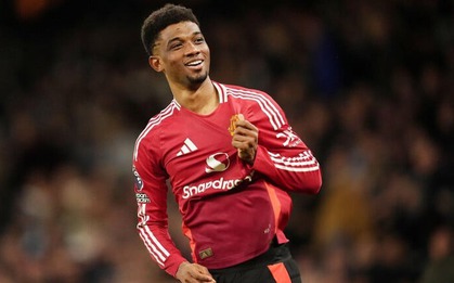 Amad Diallo xuất sắc, Man Utd đánh bại Man City