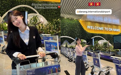 Sân bay quốc tế Đà Nẵng chào đón loạt Influencers đình đám Hàn Quốc đổ bộ