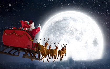 Giả thuyết thú vị: Ông già Noel cần di chuyển vận tốc bao nhiêu để phát quà?