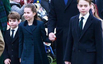 Gia đình Hoàng gia Anh rạng rỡ đón Giáng sinh tại Sandringham: Hoàng tử George, Công chúa Charlotte và cậu út Louis chiếm trọn spotlight
