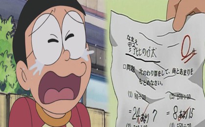 Vì sao Nobita làm bài kiểm tra toàn 0 điểm mà vẫn được lên lớp: Người đọc Doraemon nhiều cũng chưa chắc đã biết lý do