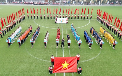 Khai mạc vòng loại giải bóng đá Thanh Niên sinh viên Việt Nam 2025: Trường ĐH Thủy lợi đấu Trường ĐH Đại Nam ngày ra quân