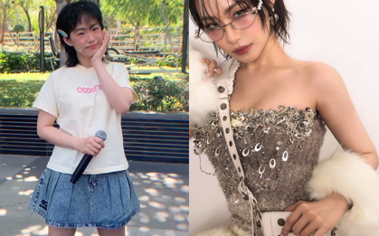 Không nhận ra Lương Bích Hữu, tóc "sói hoang" trên mạng và ngoài đời 1 trời 1 vực