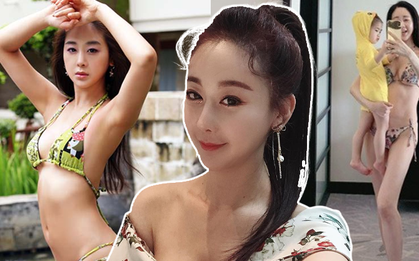 Sao nữ U50 phim "Sex is Zero" mê khoe body, thích mặc bikini bế con
