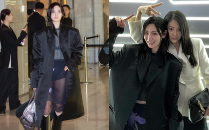 Nana (Mask Girl) quá slay với set đồ hở bạo, hội ngộ con dâu cũ gia tộc Samsung tại event Givenchy