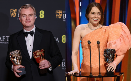 Bom tấn 23.000 tỷ thống trị "Oscar nước Anh", Emma Stone lần thứ 2 thắng giải nữ chính