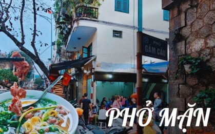 Chấn động giới "nghiện phở": Phở Mặn Gầm Cầu bán trở lại sau nhiều năm đóng cửa, khách quen nườm nượp kéo đến từ sáng sớm