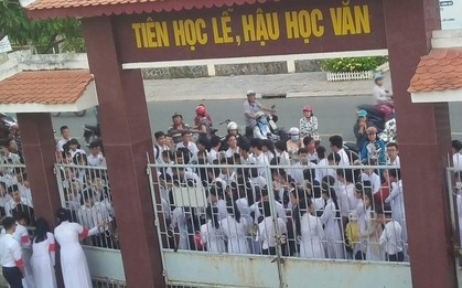 Ngày đầu đi học sau Tết đầy bất ổn: Bị khóa ngoài vì đi muộn, có người còn mang "cả nhà" đến trường!