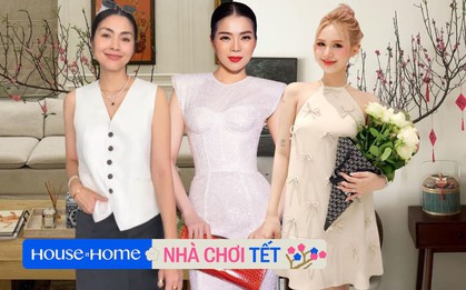 Đào huyền "hot" mọi mặt trận: Tăng Thanh Hà, Lệ Quyên, Xoài Non... cũng mê tít, chưng trong nhà vừa nghệ vừa sang