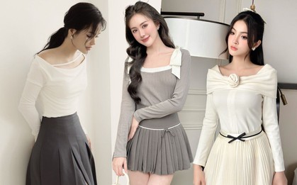 8 mẫu áo dành cho nàng công sở: Diện trong tiết trời mùa xuân vừa xinh lại mát
