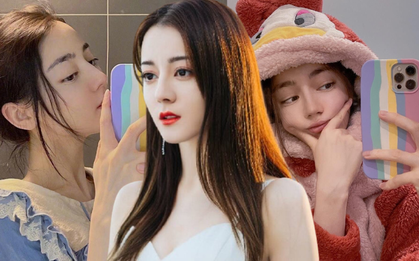 Ngẫu hứng khoe mặt mộc, Địch Lệ Nhiệt Ba cũng lên thẳng hot search, nhìn góc nghiêng mà choáng