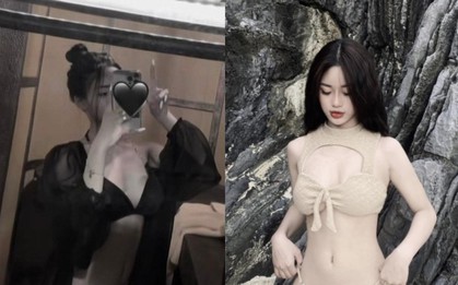 Hot girl Hải Phòng hẹn hò tiền đạo U23 Việt Nam khoe dáng nuột khi diện bikini "mảnh mai"