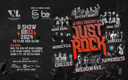 Những lý do bạn không thể bỏ lỡ Just Rock - đêm của những “chiến thần” nhạc rock