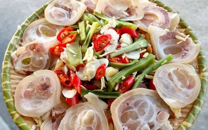 Chị em tìm mua vó bò ngâm rau tiến vua để ăn Tết cho nhàn