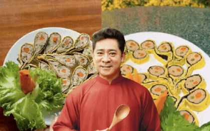 Làm món chả phượng cực dễ bày mâm cỗ Tết siêu đẹp, đến nam diễn viên Huỳnh Anh Tuấn cũng phải vào bếp trổ tài