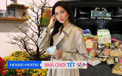 H'Hen Niê tất bật sắm Tết trước khi về quê: Tự đi chợ hoa, mua cả núi quà bánh để tặng các cháu