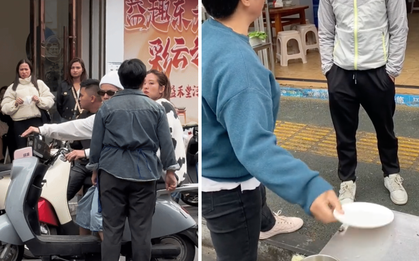 Chủ quán bánh cuốn Hà Khẩu nói gì sau "khẩu chiến" với vợ chồng Jaykii: Lấy tận 12 chiếc bát và còn vứt xuống đất?