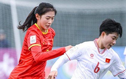 Ghi bàn vào lưới Trung Quốc, Việt Nam hoàn thành mục tiêu ở giải U20 nữ châu Á