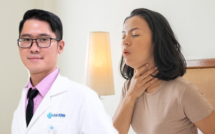 Ngủ dậy liền thấy đau cổ họng: Một hiểu lầm tai hại liên quan đến việc uống nước