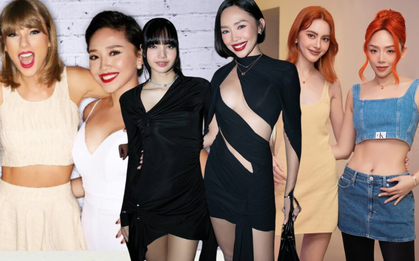 Đẳng cấp của Tóc Tiên: Đến Lisa, Taylor Swift cũng không thể dìm được khi chung khung hình