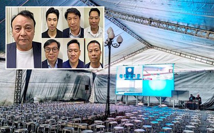 Tòa dựng rạp rộng nghìn chỗ ngồi cho các bị hại theo dõi phiên xử Chủ tịch Tân Hoàng Minh