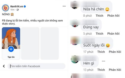 Nóng: Facebook lại bị lỗi trên diện rộng!