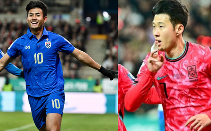 Thái Lan tạo địa chấn khi cầm hòa Hàn Quốc 1-1 ngay trên sân khách, Son Heung-min ghi bàn vẫn phải chia điểm đầy cay đắng