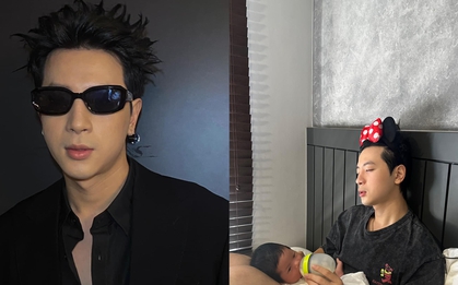 Các ông bố quốc dân trong showbiz Việt: Ra ngoài ngầu đét, về nhà "xả vai" thành bố bỉm chăm con cực khéo