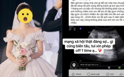 Vụ vừa đám cưới cổ tích đã rộ tin tan vỡ: Người vợ nói về tin đồn “cưới 1 tháng đã bầu nhưng không phải của anh”
