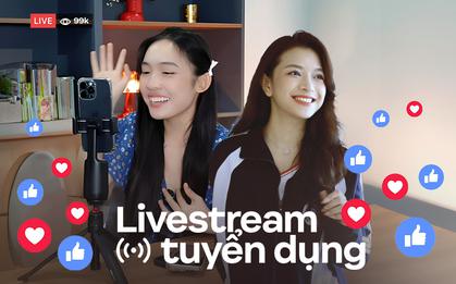 CEO công ty Việt lên livestream tuyển dụng nhân sự, ứng viên hỏi thẳng về lương bổng và văn hoá làm việc ngay trên sóng