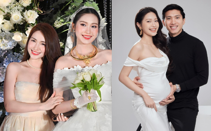 Đoàn Văn Hậu - Doãn Hải My công khai ảnh mang bầu: Hoà Minzy chúc mừng, chàng cầu thủ háo hức ngày dắt con ra sân bóng