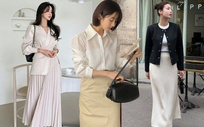 4 mẫu chân váy công sở trẻ trung, đáng sắm hơn chân váy bút chì