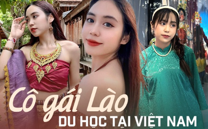 Cô gái Lào từ bỏ học bổng Mỹ sang Việt Nam và nổi tiếng nhờ các clip giới thiệu văn hóa: Mê phở, ước 1 lần được đến thăm quê Bác